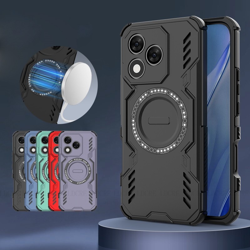 Dành Cho Honor 400 Pro Lite Ốp Lưng Huawei Honor 400 Lite Capas Chống Sốc Hấp Phụ Sạc Không Dây Hono