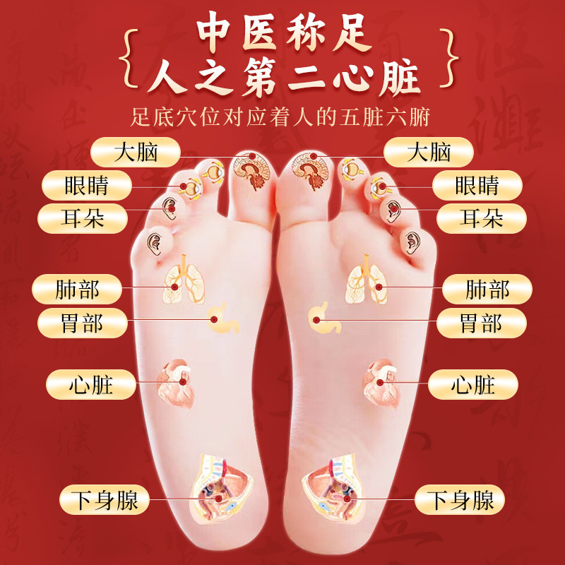 Hàng sẵn có Hồng Kông Dược phẩm lớn Tứ Xuyên Pepper Foot Patch Old Beijing Foot Patch Moisture Repel