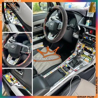 Decal dán bảo vệ, trang trí nội thất Toyota Veloz