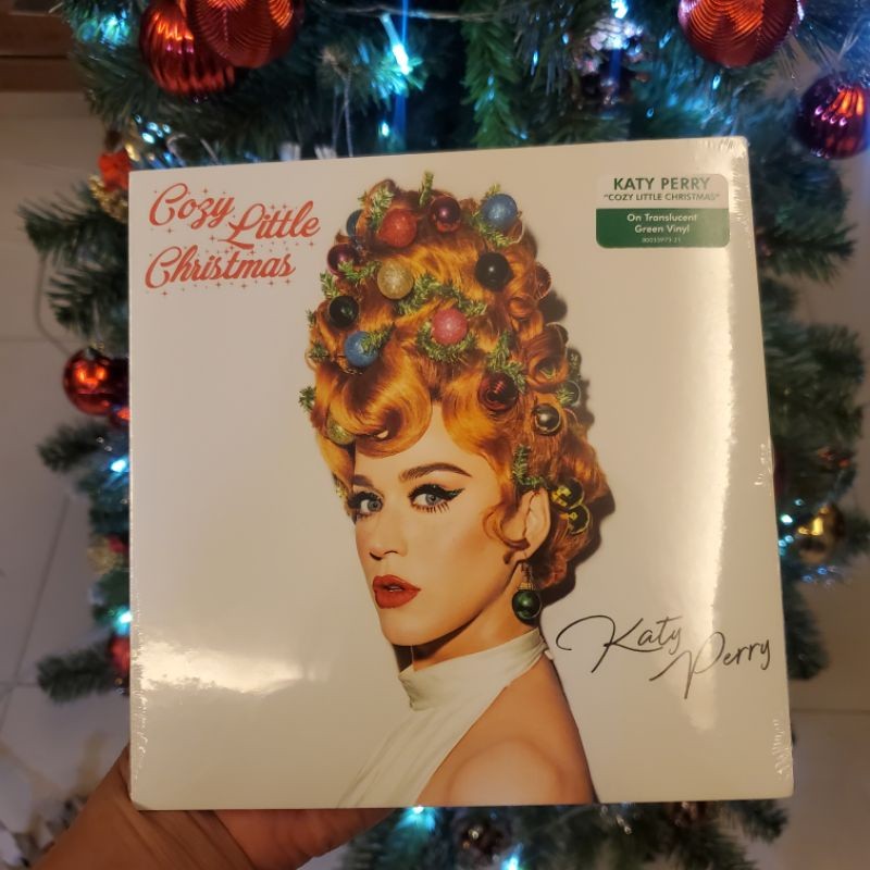 vinyl Cozy Little Christmas (Translucent Green Limited Edition) GREEN 7inch Katy Perry
