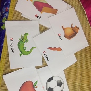 Flashcard my phonic 1,2 in a5 ép plastic 2 mặt