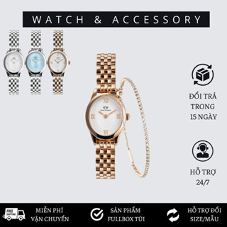 Đồng hồ Nữ Daniel Welington Ophelia Mini dây thép 5-Link - DW00100808 Các Màu 22x25.5mm