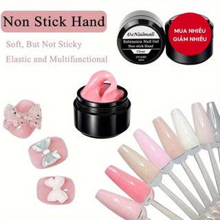 10 ml Chống Dính Tay Chắc Chắn Nối Dài Gel Móng Tay Trong Suốt Màu Hồng Khỏa Thân Gel Nối Dài Kim Cương Giả Keo Gel Dễ Dàng Vận Hành