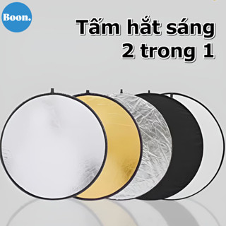  Tấm Hắt Sáng 2in1 Tròn Miếng Hắt Sáng 2 Trong 1 Chụp Ảnh Chuyên Nghiệp,Lưu trữ thuận tiện 