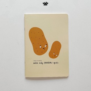 Tập vở kẻ ngang 80 trang vở học sinh Crabit Vitamin khoai tây