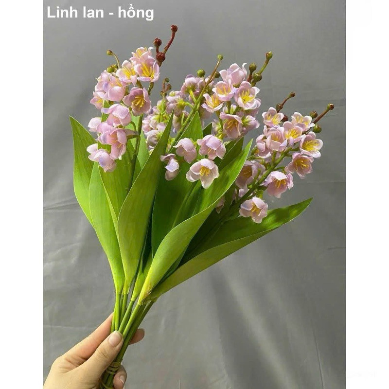 Hoa Giả, Hoa Linh Lan Bó Hoa Cưới Cầm Tay Cô Dâu