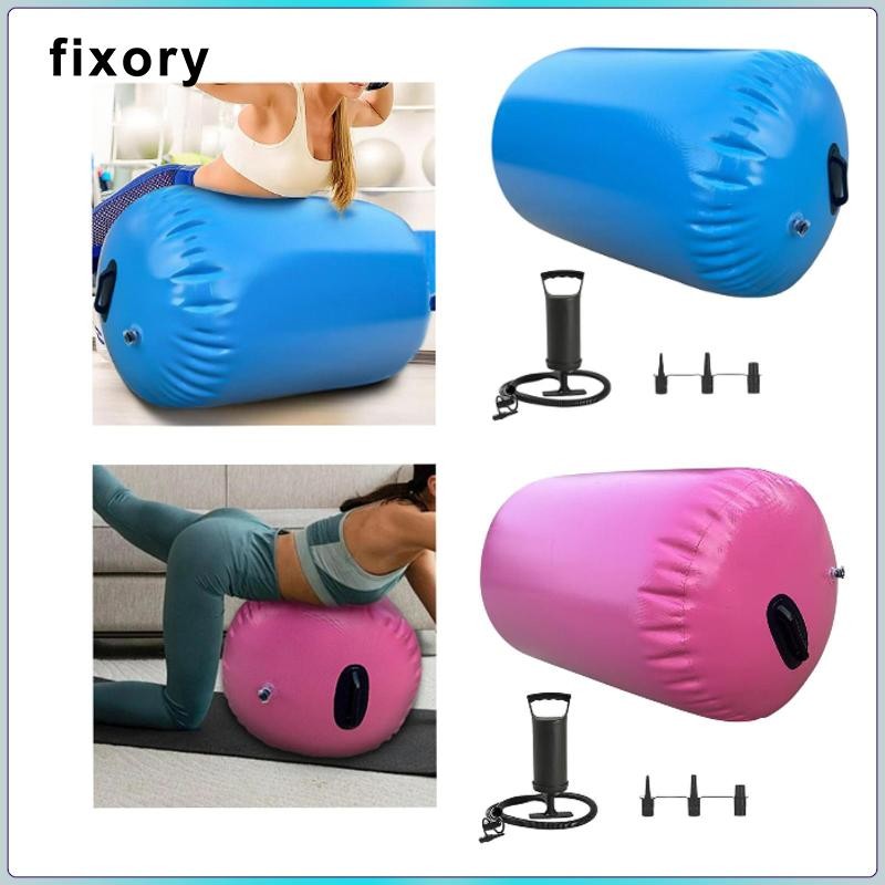 Thảm tập thể dục dụng cụ cố định, Con lăn tập thể dục, Chống trượt với thùng khí bơm không khí, Dụng