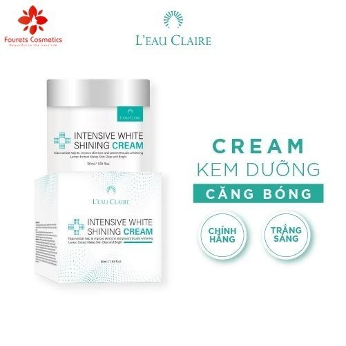 Kem dưỡng ẩm trắng da Leau Claire Intensive White Shining Cream Leau Claire