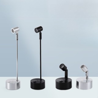 Đèn LED Chạy Bằng Pin Spotlight Trang Sức Quầy Đèn Triển Lãm Tủ Trưng Bày 3W Đám Cưới Thẳng Cực Ánh Sáng Đạo Cụ Ảnh