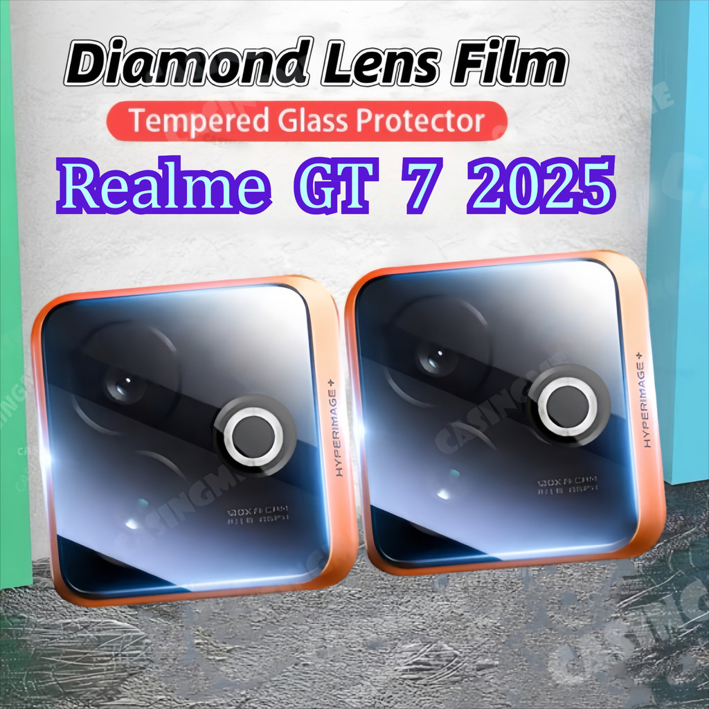 Dành Cho Realme GT 7 2025 3D Bảo Vệ Ống Kính Máy Ảnh Cho Realme GT7 GT7T GT7Pro GT 7 T Realme GT 7 P