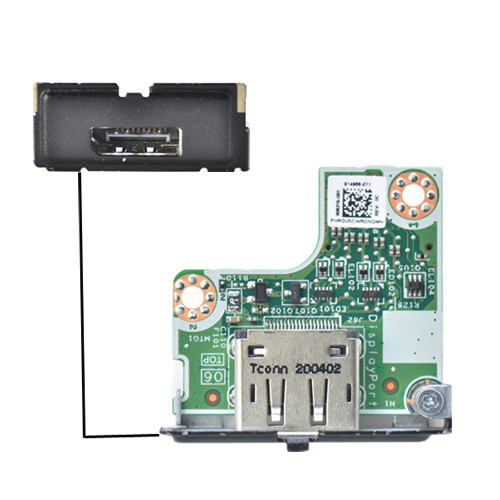 DisplayPort DP Port IO Option Bộ chuyển đổi thẻ mở rộng bảng nhỏ 3TK72AA 914968-011 906316-001 90631