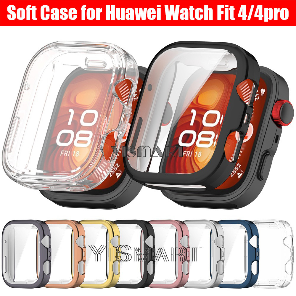 Ốp Lưng Mềm Cho Huawei Watch Fit 4 pro Bảo Vệ Toàn Diện Màn Hình Cho Huawei Watch Fit 4 Fit4 Shell