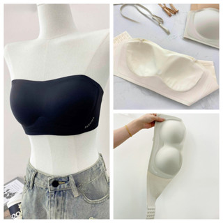 YIBEIKA Không quây Chống trượt Không khung Thoải mái thoáng khí Phong cách mỏng Áo ngực liền mạch dành cho nữ