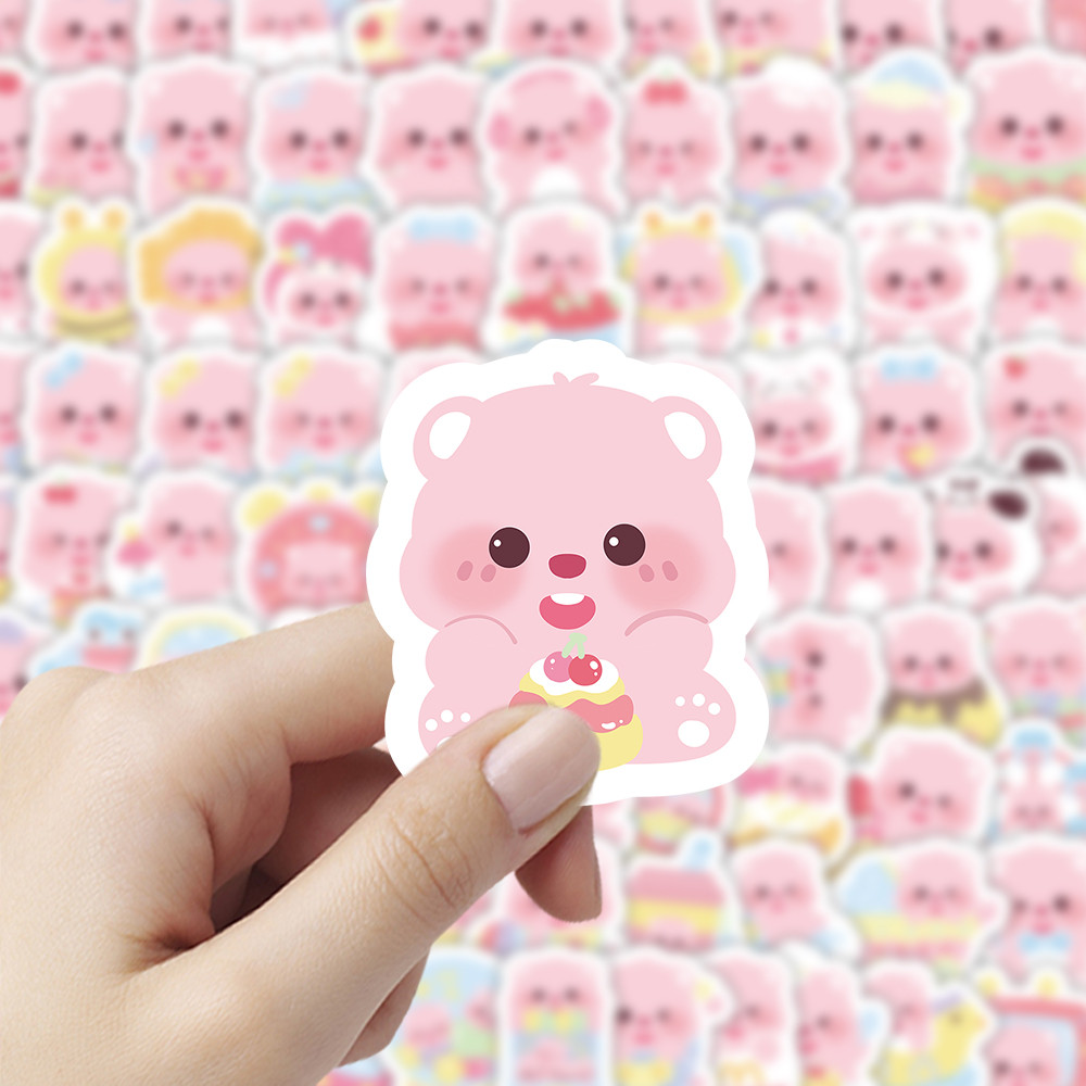 Sách Nhãn Dán Loopy (102 Cái) - Trang Trí Chim Cánh Cụt Mũm mĩm Cho Bình Nước - Murah & Cantik