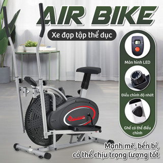  Xe đạp tập thể dục đa năng toàn thân tại nhà Elliptical bike  8703 - đồng hồ đo nhịp tim 