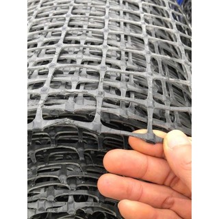  Cao 1m dài 50m hàng loại 1.  ô lưới 3x4cm lưới nhựa dẻo dùng làm hàng rào hàng mỏng dẻo 6,5kg 