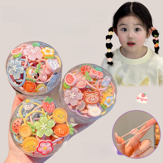 Dây buộc tóc bền và dễ thương cho trẻ em Phụ kiện tóc thời trang Hàn Quốc