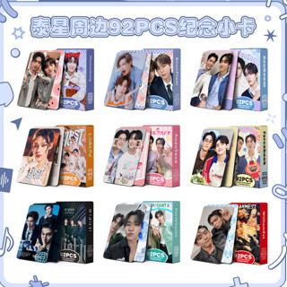  AuauSave PerthSanta ThomasKong BounPrem WilliamEst Forcebook Aouboom LYKN Seakeen JASPER Lomo card Photocard 60 chiếc thẻ + 32 miếng dán 