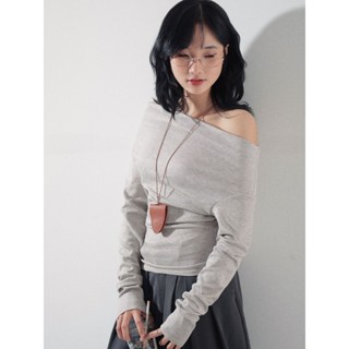 Seleen, Áo len mỏng co dãn tay dài vai ngang, WT0109