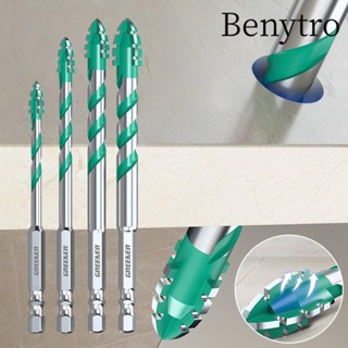  Benytro Mũi khoan gạch BENYTRO Mũi khoan lệch tâm đầu xiên có răng cưa Bộ mũi khoan bê tông có độ cứng cao bốn lớp chất lượng cao Bộ dụng cụ khoan 