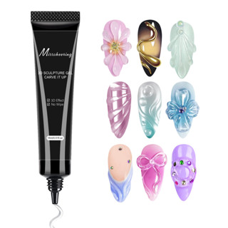 Gel 3D Nail Art Modeling Gel Thích hợp cho thiết kế móng tay DIY Nail Art để vẽ tranh & đúc & trang trí điêu khắc