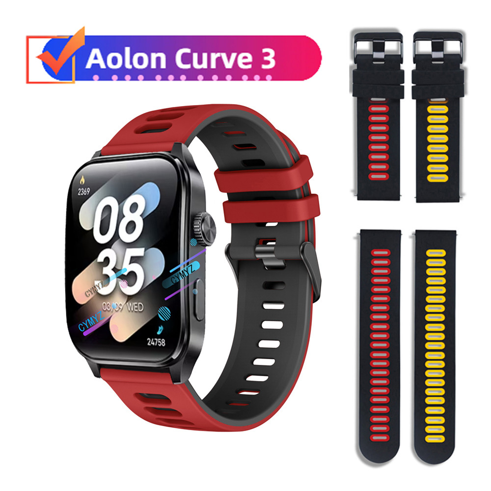 Aolon Curve 3 dây đeo Dây đeo silicon Aolon Curve 3 đồng hồ thông minh Dây đeo đồng hồ Dây đeo đồng 