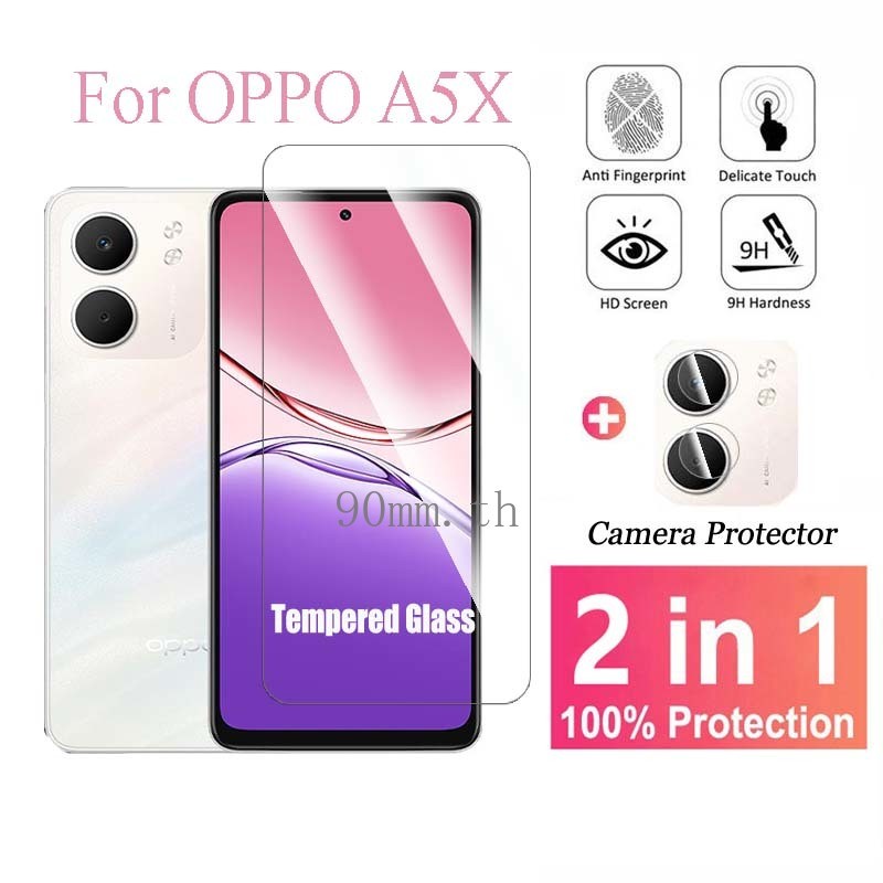 Kính cường lực trong suốt OPPO A5X cho OPPO A5X A5 Pro A3 A2 Pro A3x A2x OPPO Reno 14 Pro 13 13F 12F