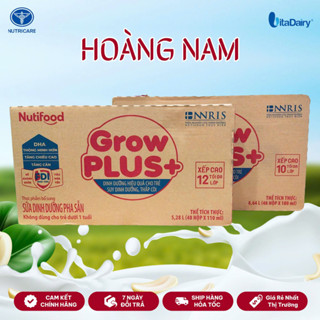 [Date Mới] Sữa Bột Pha Sẵn Nutifood GrowPLUS+ Đỏ (110ml, 180ml) của Nutifood