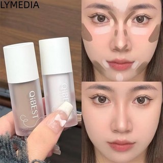 LYMEDIA Face Highlight Stick, Kem che khuyết điểm làm sáng da mờ tự nhiên, Chống thấm nước lâu trôi Màu be trắng Contouring Stick Trang điểm nữ