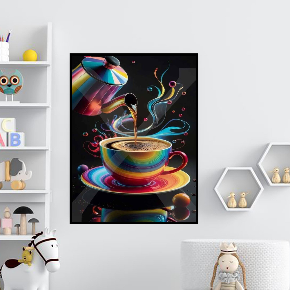 Tranh khung canvas CAFE Decor Quán Cà Phê -Tranh Canvas Treo Tường - Khung Gỗ/Composite - Nghệ Thuật