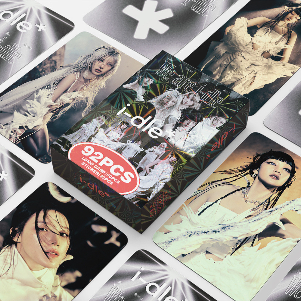 KPOP 92 Cái / hộp GIDLE Photocards We Are Idle KPOP LOMO Card Collection Card