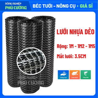  5 mét Lưới nhựa dẻo nguyên sinh lưới rào vườn lưới quây chuồng gà làm sàn vịt lưới làm dàn cây - Phú Cường 