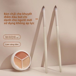 [Cọ che khuyết điểm chính xác] Cọ che khuyết điểm đầu bút mới, đầu tròn, cọ trang điểm che khuyết tốt cho quầng thâm và vết mụn, dụng cụ làm đẹp có sẵn