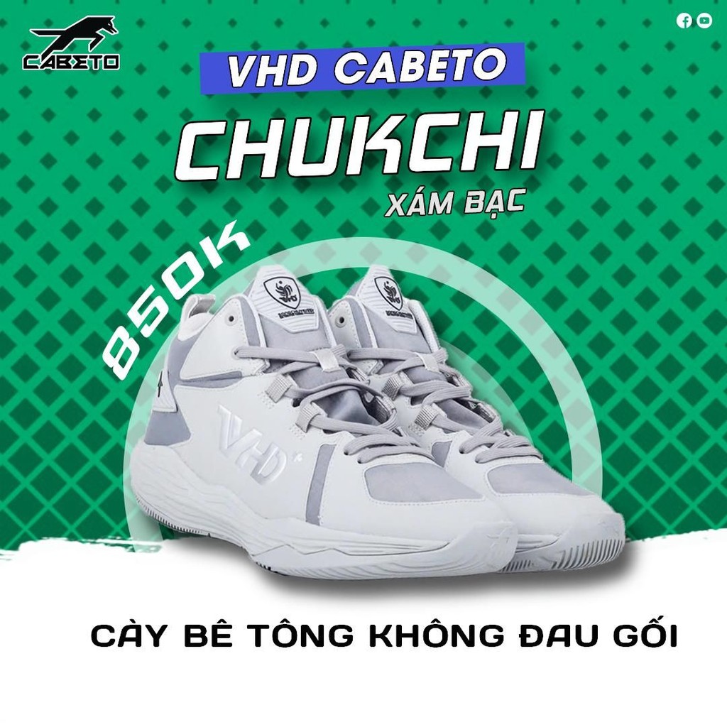 Giày bóng chuyền VHD Cabeto ChukChi cày sân bê tông cho nam và nữ