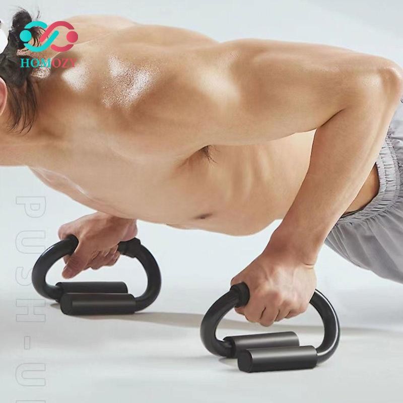 2x Push up Bar Pushup Racks Handstand Hỗ trợ chắc chắn Chống trượt Thoải mái Ổn định Tay cầm miếng b