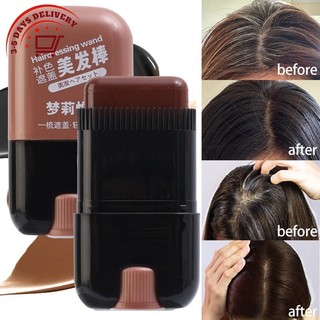   GIAO HÀNG 3-5 NGÀY  Cung cấp máy làm tóc - Để che tóc trắng - Thuốc nhuộm màu tóc DIY di động 2 trong 1 - Lược nhuộm tóc 3 màu - Que nhuộm tóc dùng một lần màu nâu đen 