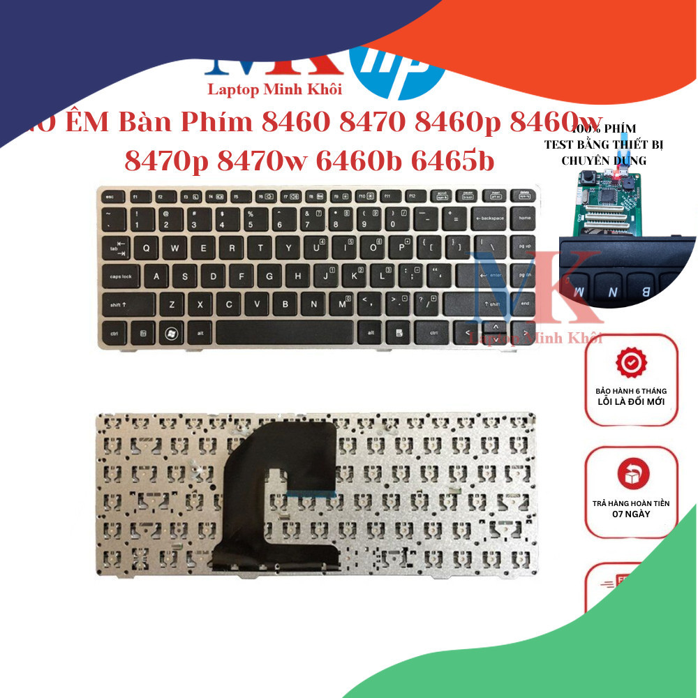 Bàn Phím Laptop HP EliteBook 8460 8470 8460p 8460w 8470p 8470w 6460b 6465b