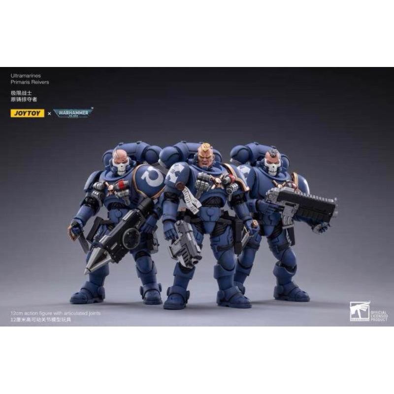Mô hình Joytoy Warhammer 40K UltraMarines Reivers Team 3 con