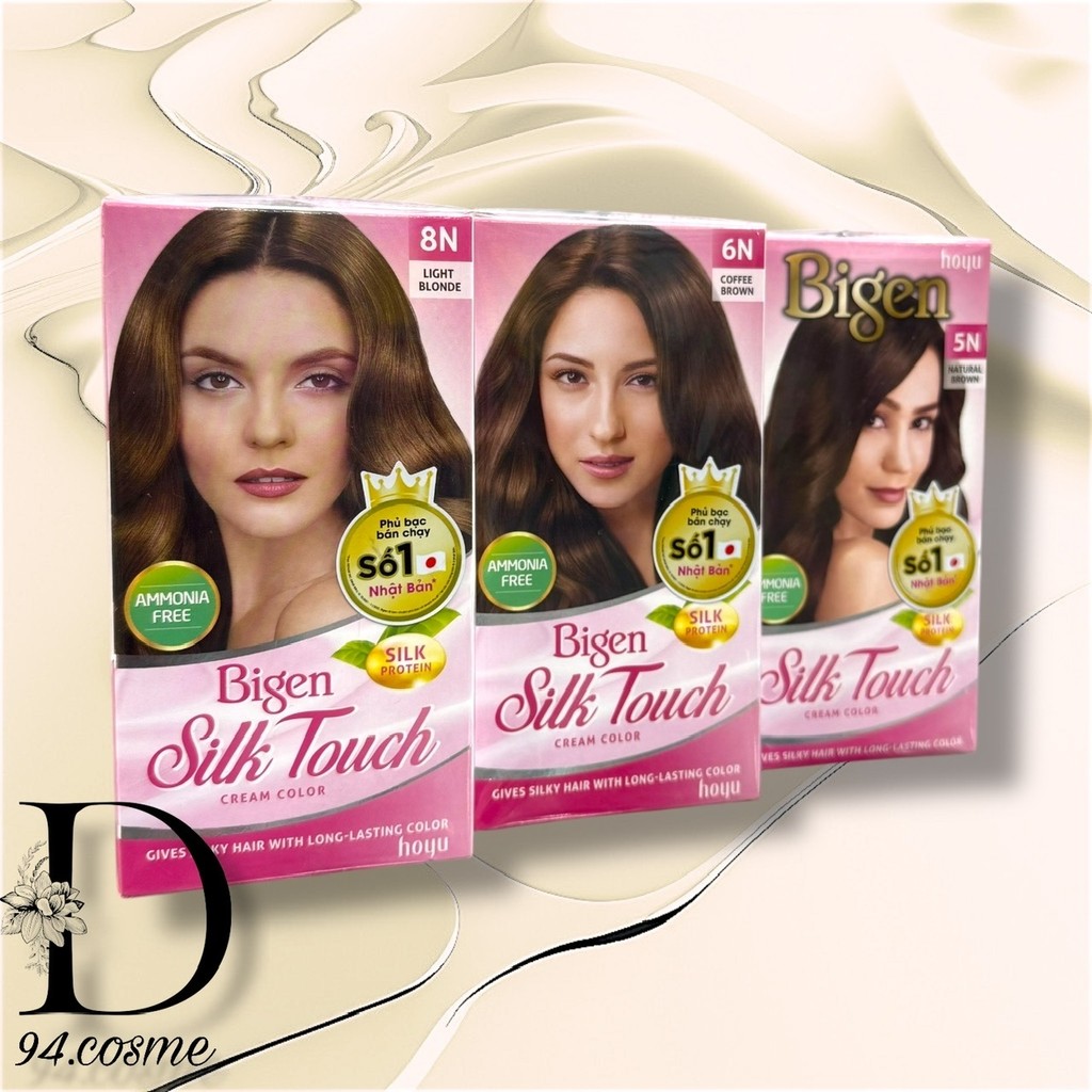 Thuốc nhuộm phủ bạc Bigen Silk Touch