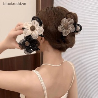 Kẹp Tóc Nữ Hoa Lưới Hình Bông Hoa  Kẹp Tóc Hàn Quốc Cute 7cm Women Voan Voi[ J604 ]