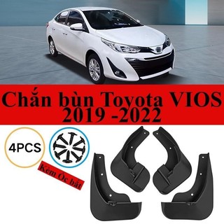 Chắn bùn xe Toyota Vios Các đời .Nhựa dẻo độ bền cao, dễ dàng lắp đặt.