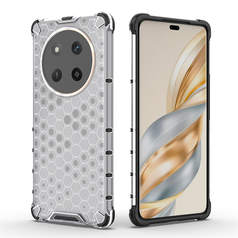 Ốp Điện Thoại Trong Suốt Cho Honor X9C Chống Va Đập Tổ Ong Giáp Full Ốp Lưng Cho Honor X9C Dành Cho 