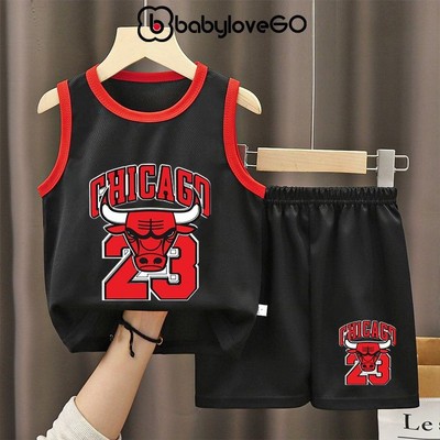 Bộ đồ cho bé trai BabyloveGO set quần áo thể thao, bộ cầu thủ cho bé 10-45kg