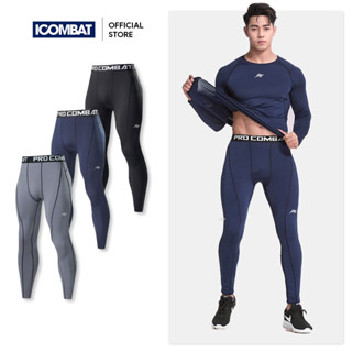 Quần legging nam ICOMBAT Dri-FIT quần leg dài chống nắng hỗ trợ tập luyện thể thao Chạy bộ Trekking