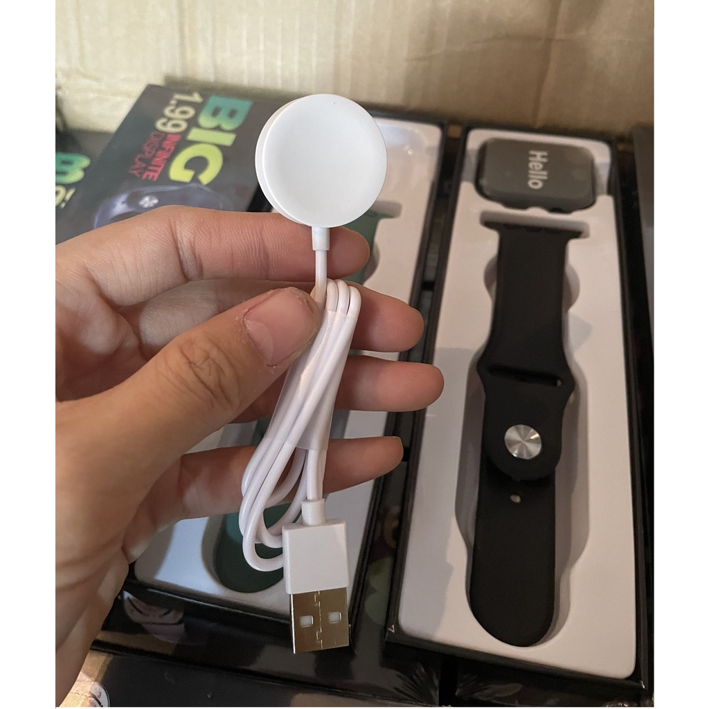 Đồng Hồ Thông Minh Smartwatch Nam Nữ Series 8 T800 PRO MAX Hiwatch Pro Viền Thép - Cảm Ứng Mượt Mà - Kháng Nước IP67