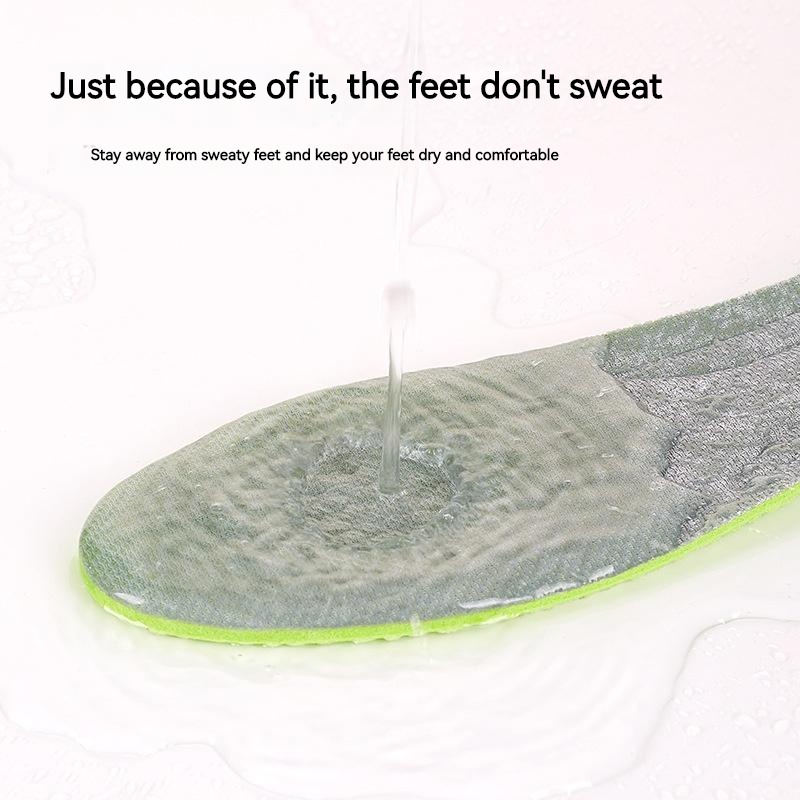Đế Lót Giày Thể Thao Bằng Vải Lưới Thấm Hút Mồ Hôi Tốt Giảm Sốc Cho Nam Và Nữ