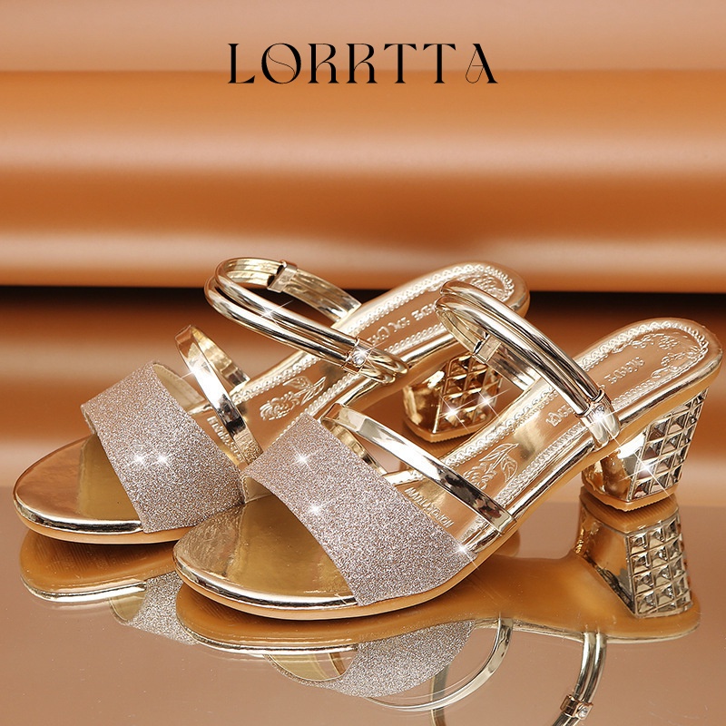 LORRTTA  Giày Cao Gót Mũi Nhọn GIÀY SANDAL Thời Trang Mới 2023 Cho Nữ  Thoải mái Đẹp fashion Hàn Quốc B94G0KL 37Z230910