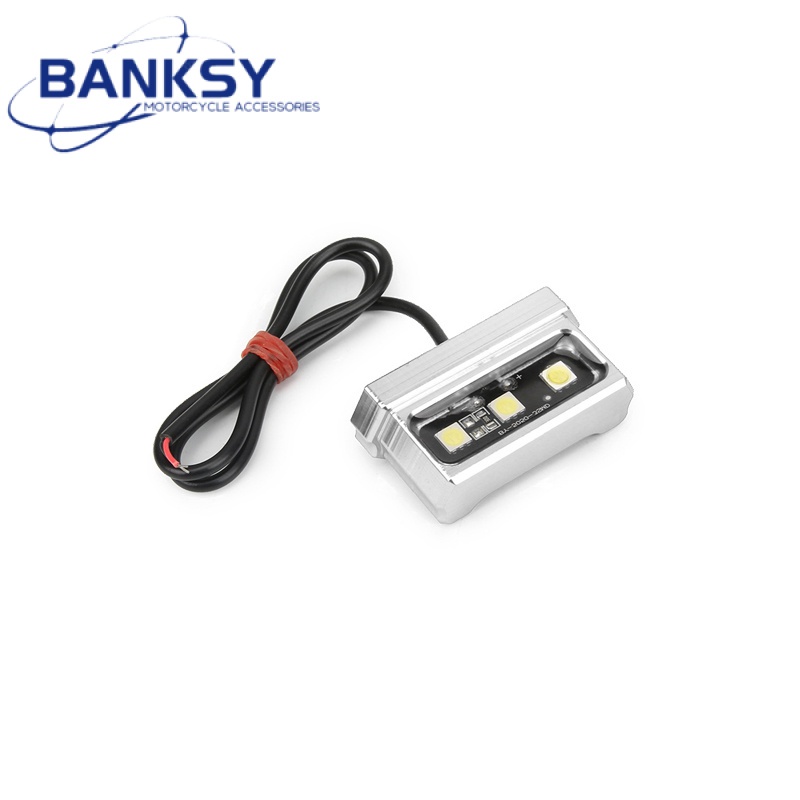 Đèn Chiếu Biển Số Xe Mô Tô 12v Bằng Hợp Kim Nhôm