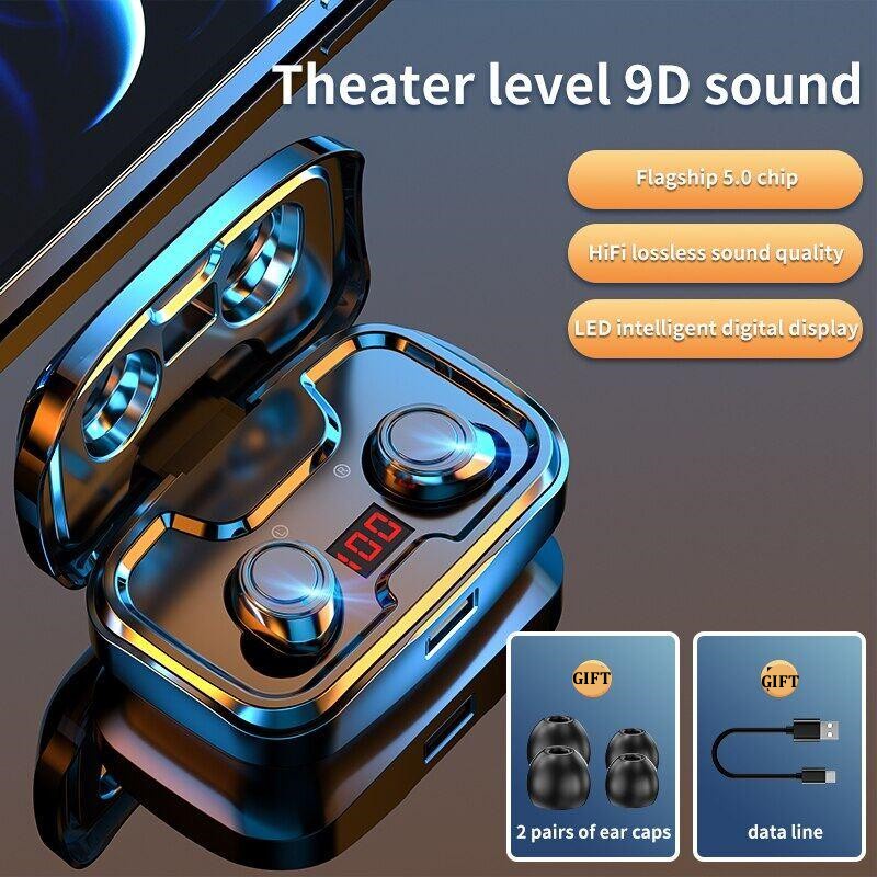 Tai Nghe Nhét Tai x10 bluetooth 5.0 Không Dây Chống Ồn Có Micro Phong Cách Thể Thao Cho ip samsung realme oppo vivo