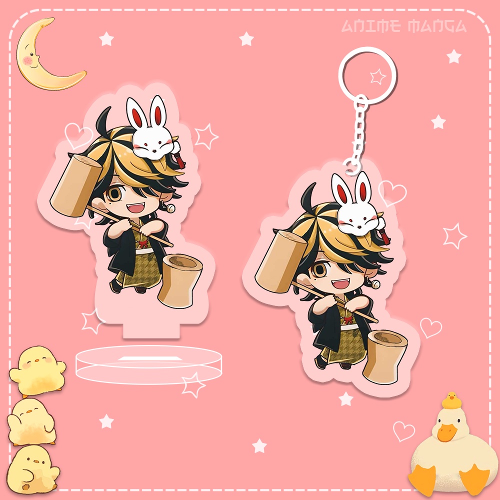 Mô Hình Standee Tokyo Revengers Chibi Móc Khoá Takemichi Mikey Draken Chất Liệu Acrylic Trang Trí Cặp Sách NLSHOP